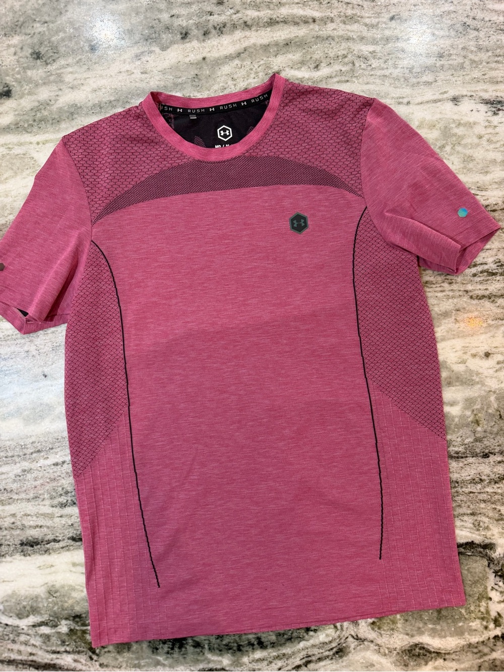Under Armour Men's Short-Sleeve Training Tee - Rose